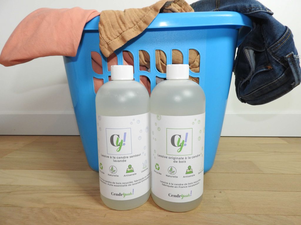 Lessive à la cendre de bois original et senteur lavande de la marque cendryeah