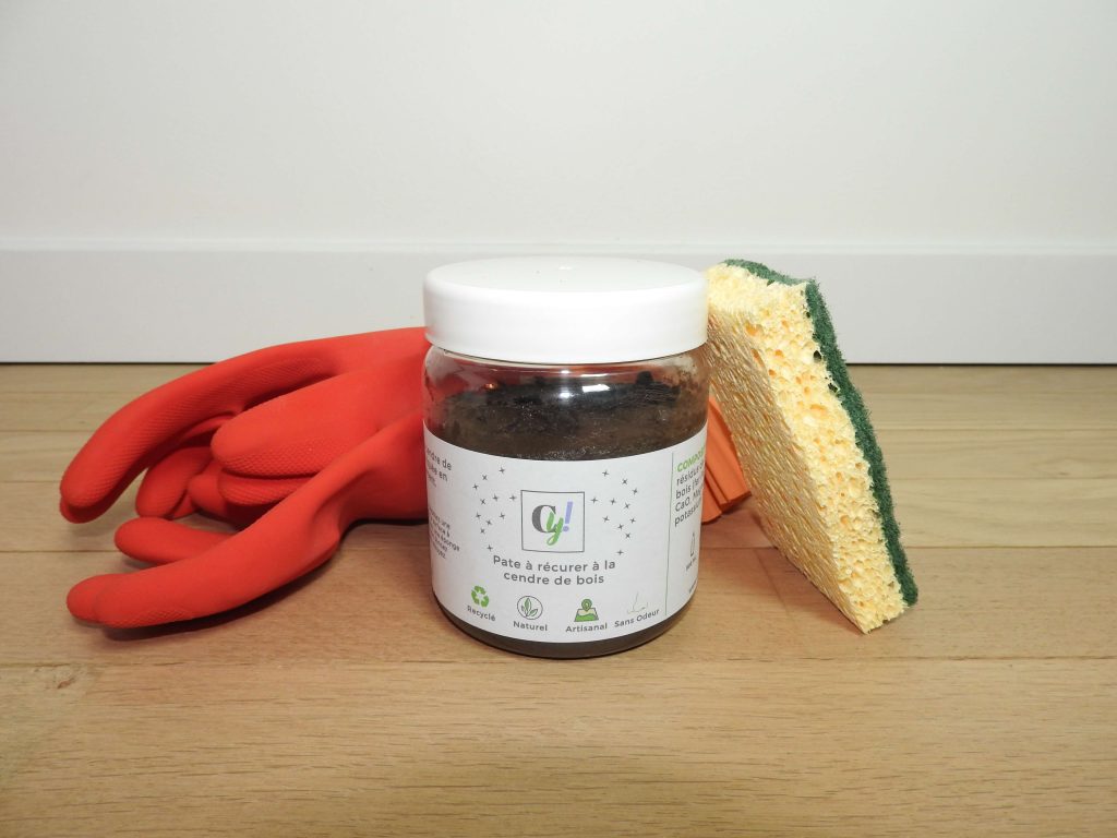 Pate à récurer à la cendre de bois de la marque cendryeah