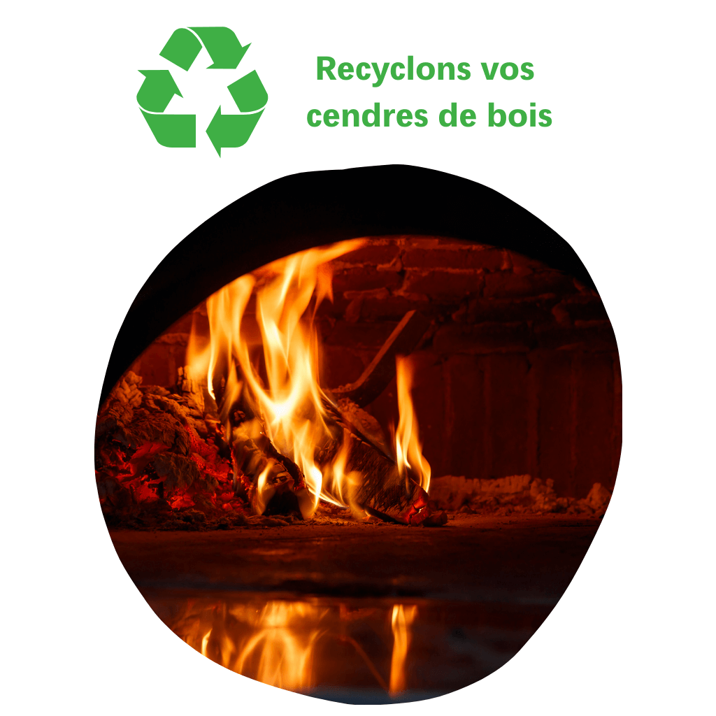 Recyclage de la cendre de bois de la restauration en produits d'entretiens
