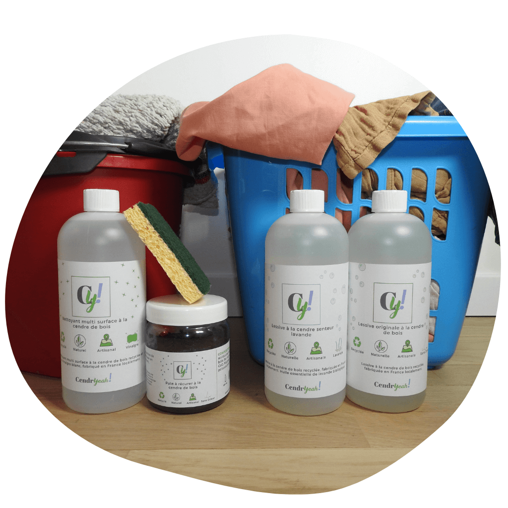 Produits d'entretien et lessives à la cendre de bois - cendryeah